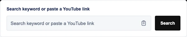 Cerca o incolla un link